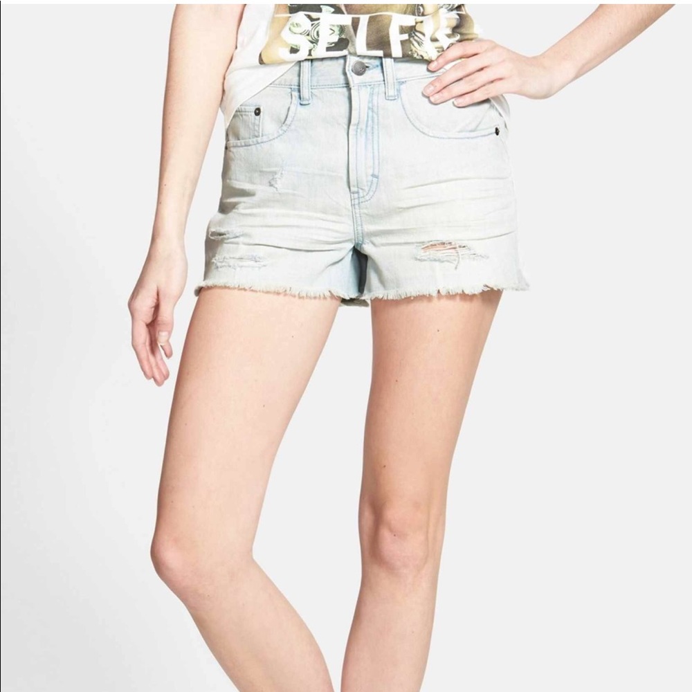 BP distressed jeans shorts